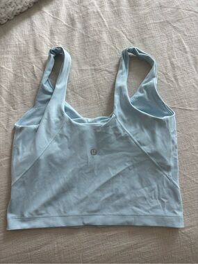 lululemon athletica Pale Blue Everyday align tank size 4